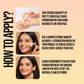 Pretty Cover Silk Touch Foundation - 24-Hour Wear, Waterproof & Lightweight - Full Coverage - 50ml