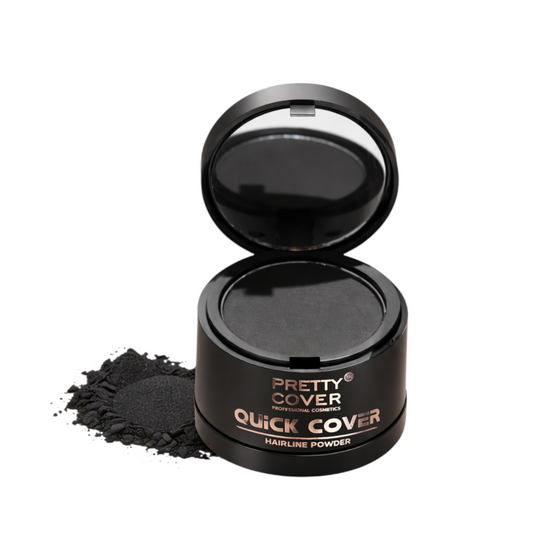 Pretty Cover Quick Cover Hairline Powder | Instant Root Touch-Up & Bald Spot Concealer