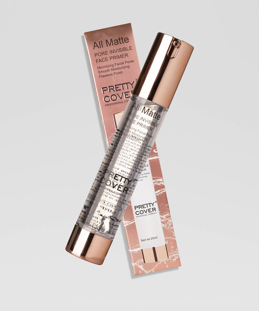 Pretty Cover All Matte Pore Invisible Face Primer | Smooth & Long-Lasting Makeup Base