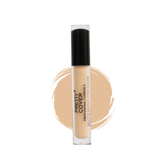 Pretty Cover Matte Finish Liquid Concealer | Full Coverage Lightweight Concealer