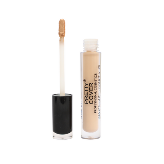 Pretty Cover Matte Finish Liquid Concealer | Full Coverage Lightweight Concealer