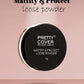 Pretty Cover Mattify & Protect Loose Powder | Oil-Free Lightweight Setting Powder