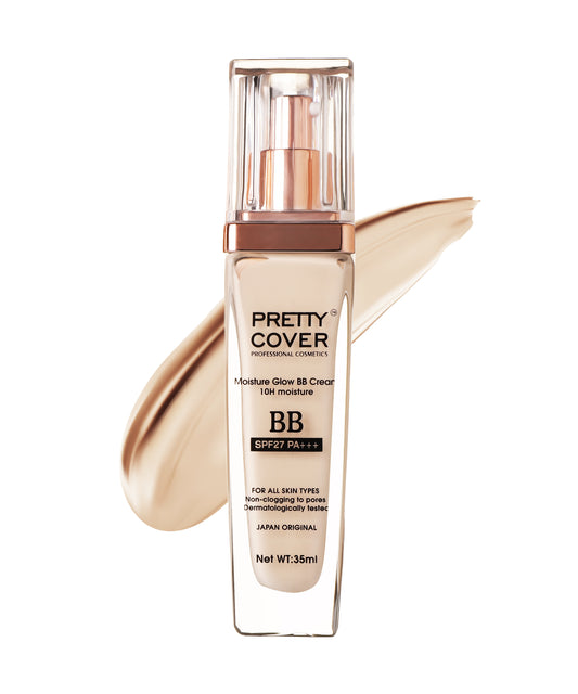 Pretty Cover Moisture Glow BB Cream SPF27 PA+++ | Lightweight Hydrating BB Cream – 35ml